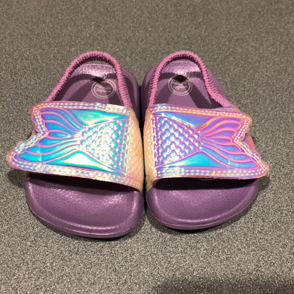 **5 for $16 Deal**Wonder Nation Mermaid Sandals